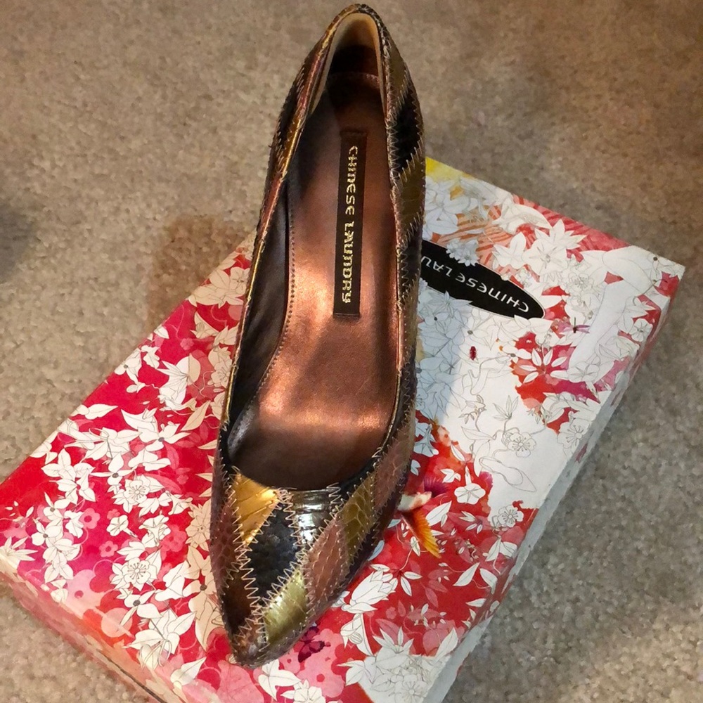 Patchwork multi brown - Picture 3 of 4